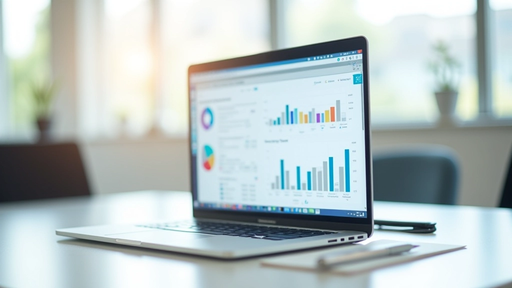 Finanzcharts und Diagramme auf Computerbildschirm, zeigen Rentenverlauf über Jahrzehnte